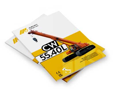 Marchetti Autogru | CRAWLER CRANE CW 55.40L datasheet