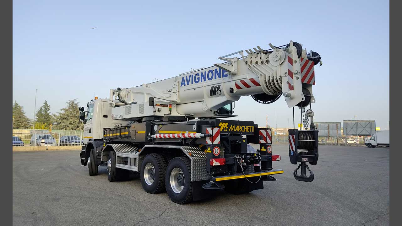 Marchetti Autogru Truck Mounted crane MTK 1005II