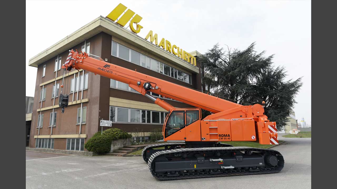 Marchetti Cranes CW 55.40L 1 Independent + 3 Telescoping Boom sections