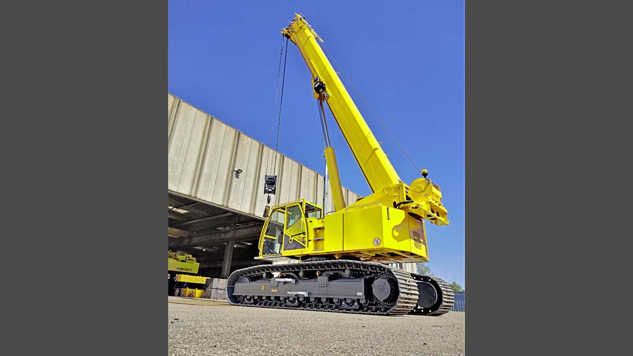 Marchetti Cranes CW 55.40L Adaptable GVW Configuration