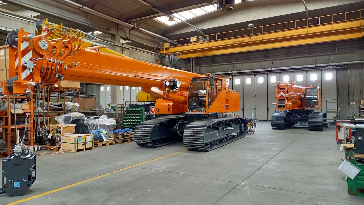 Marchetti Cranes CW 65.40L 5 section boom