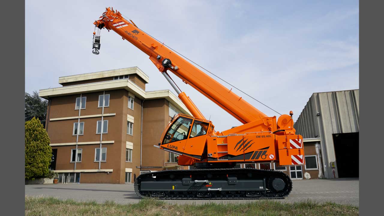 Marchetti Cranes CW 65.40L Comfortable operator cab