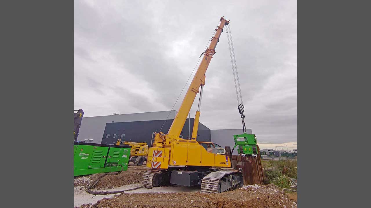 Marchetti Cranes CW 65.40L Vibro duties