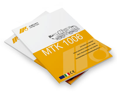 Marchetti Autogru | Truck Mounted crane MTK 1006 datasheet