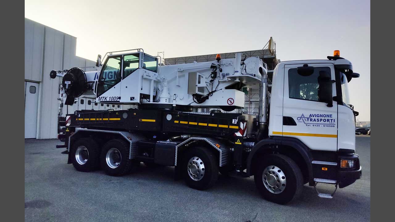 Marchetti Autogru Truck Mounted crane MTK 1005II