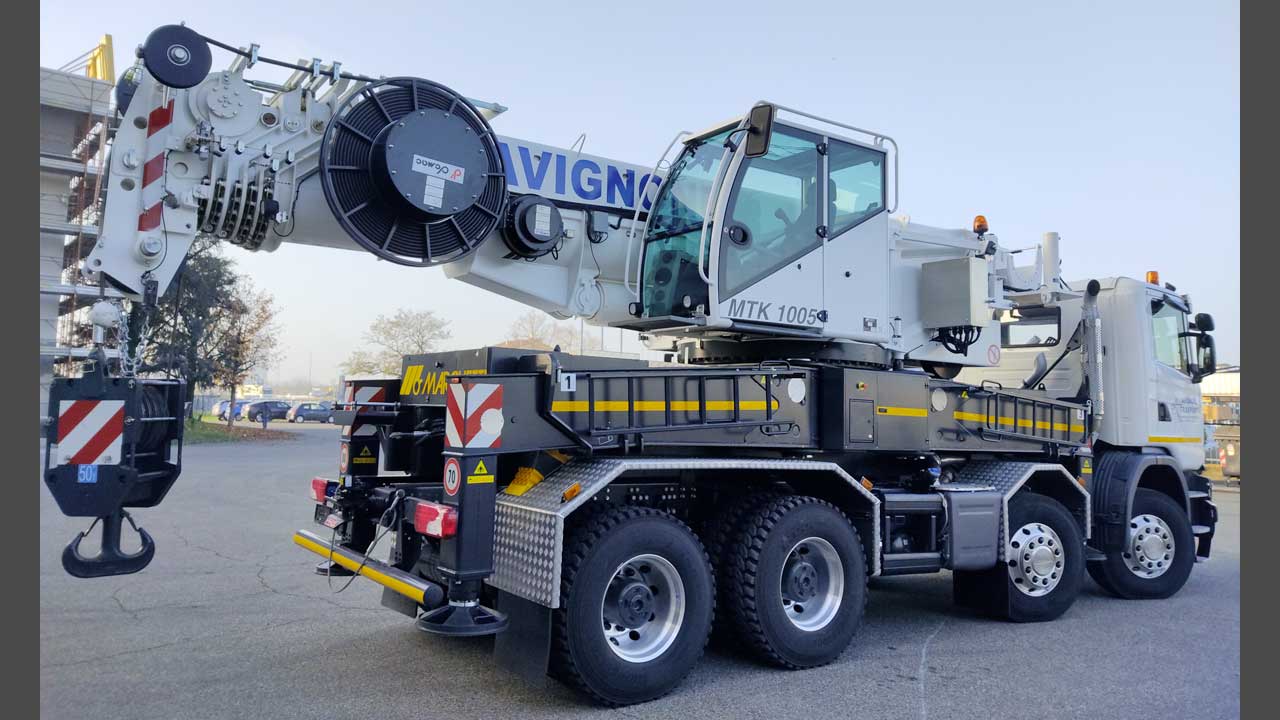 Marchetti Autogru Truck Mounted crane MTK 1005IIs