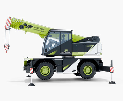 Nuova TRIO0E 100% elettrica Electric | Marchetti Cranes